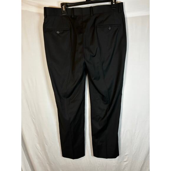 Men’s Suit 42 Slim 35 Short Black Finchley Basic Classic Black Set Funeral Job - Picture 6 of 14